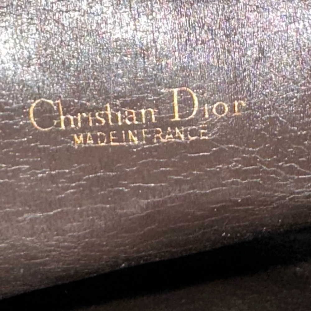 Vintage Christian Dior Brown Trotter Bag - Picture 9 of 11